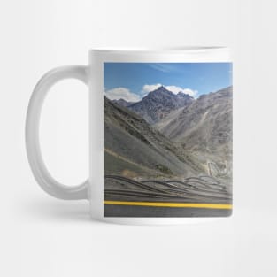 Ruta 60 near Escuela de Alta Montaña, Chile Mug